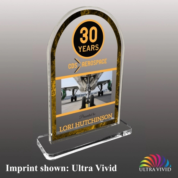 Acrylic Stock Award - Ultra Vivid Color