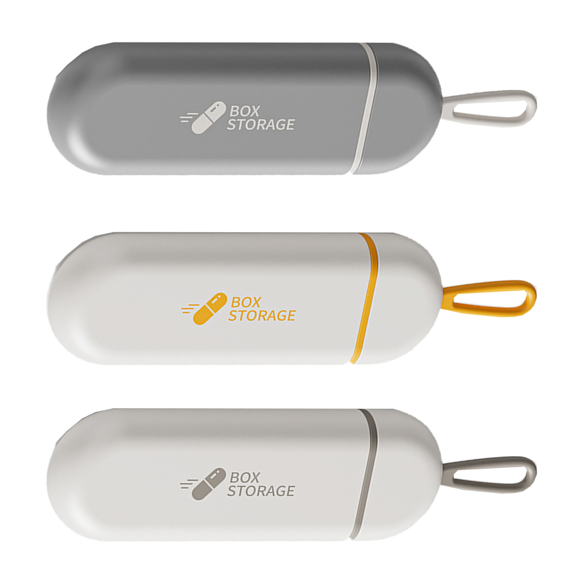 Three-Compartment Slide-Out Pill Case 1