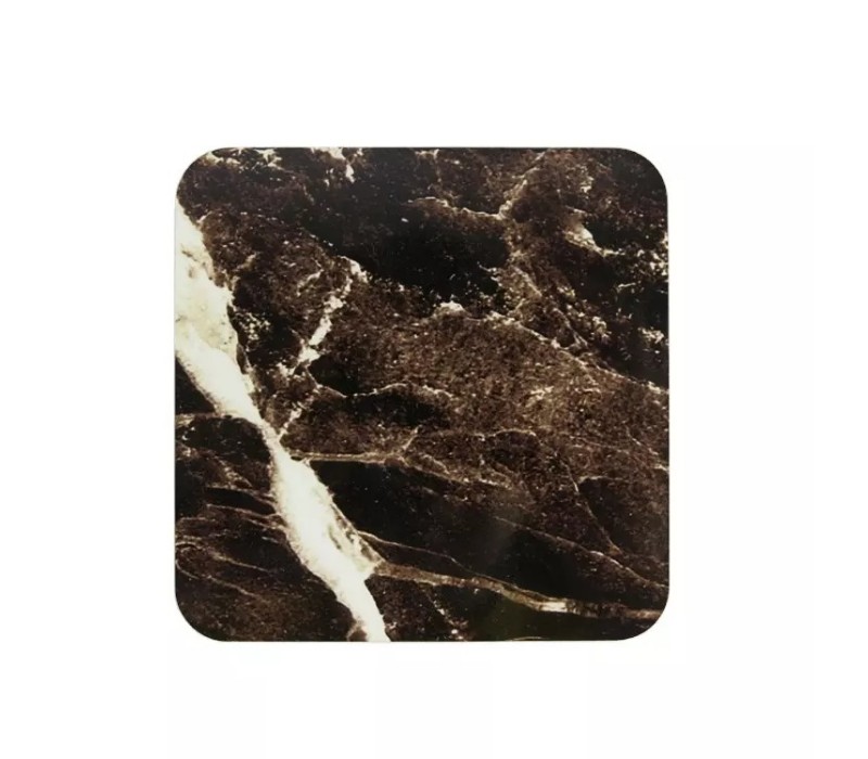 Fibreboard and Cork Wood Coaster 4