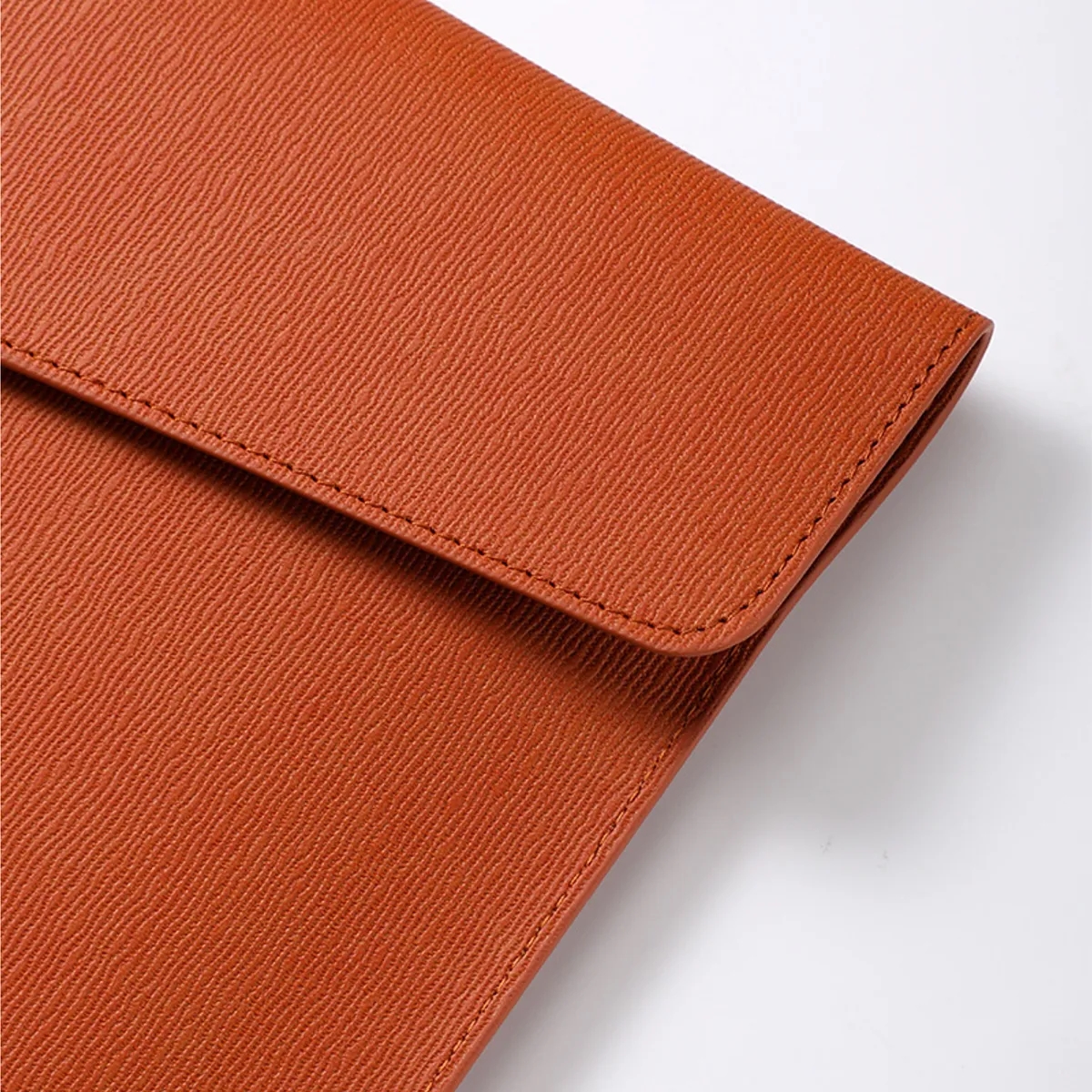 PU Leather A4 File Document Holder Waterproof Envelope Case 4