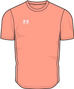 UA Challenger Boys' Training Short Sleeve 10