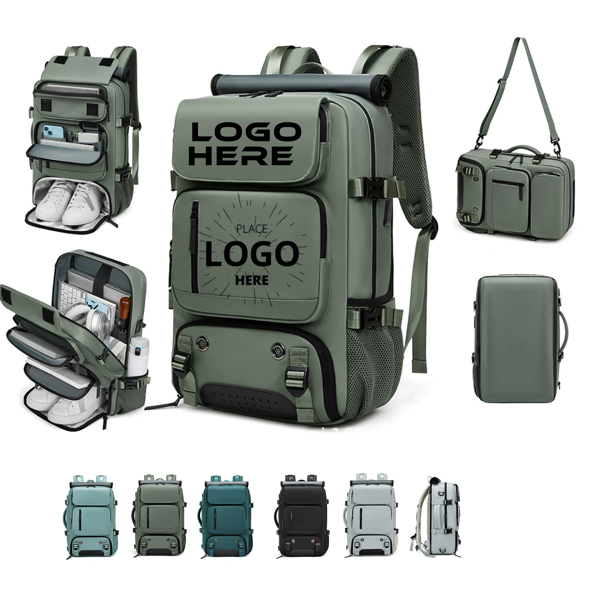 Large Capacity Travel Laptop Backpack 9