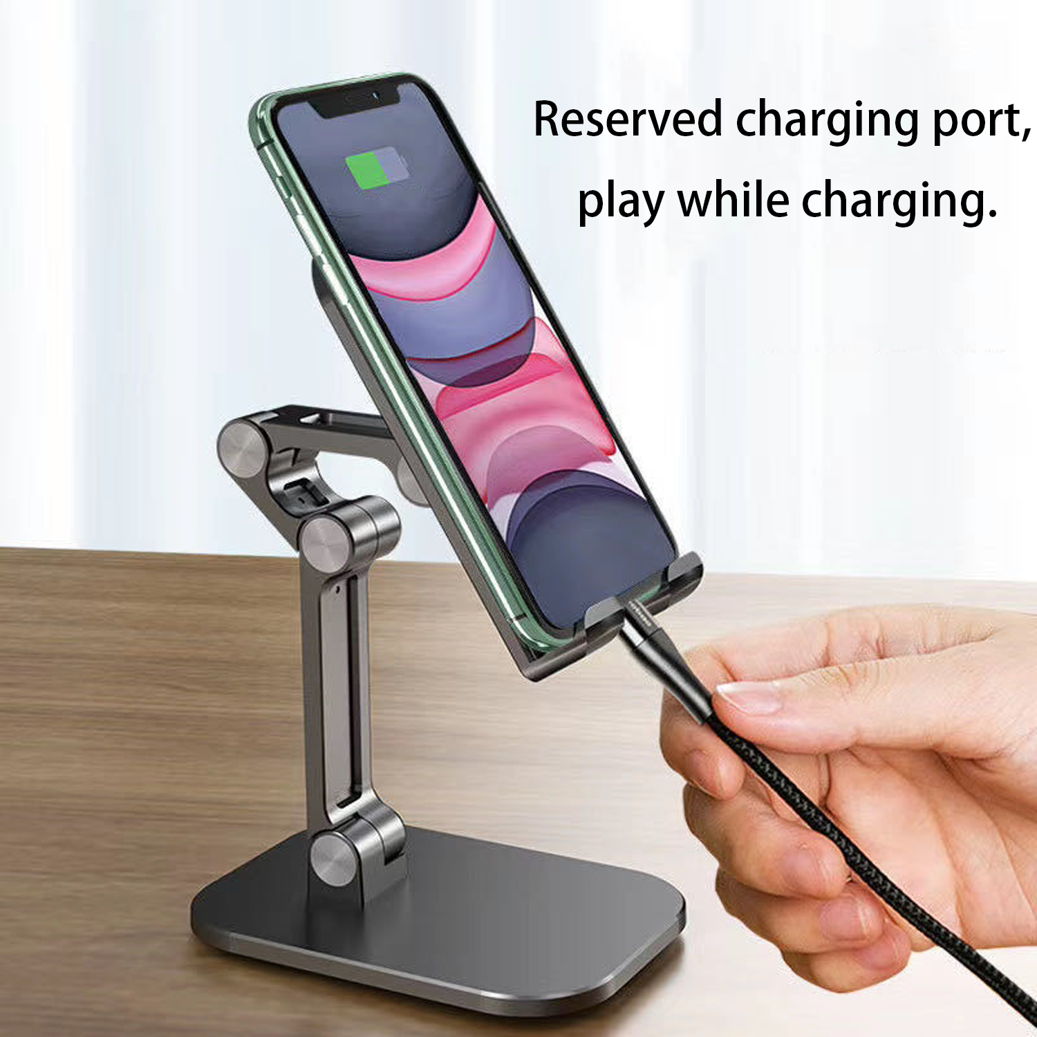 Plastic 360 Degree Rotating Phone Stand 2