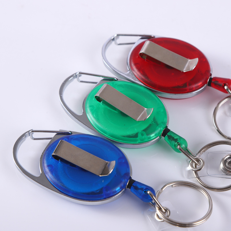 Retractable Badge Reel with Claw Clasp and Clip for Id Card Holders 15
