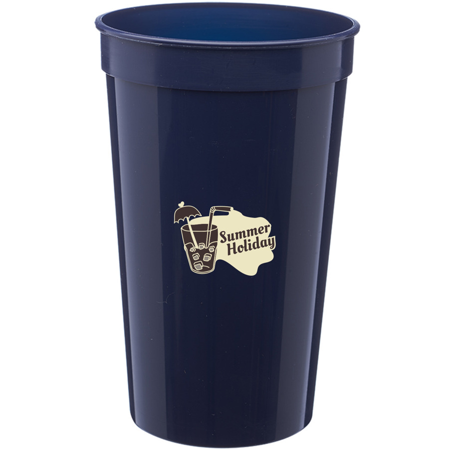 Plastic Stadium Cups 22 oz 22