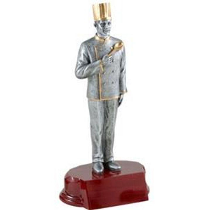 9-1/4" Chef-Male Resin Figure 1