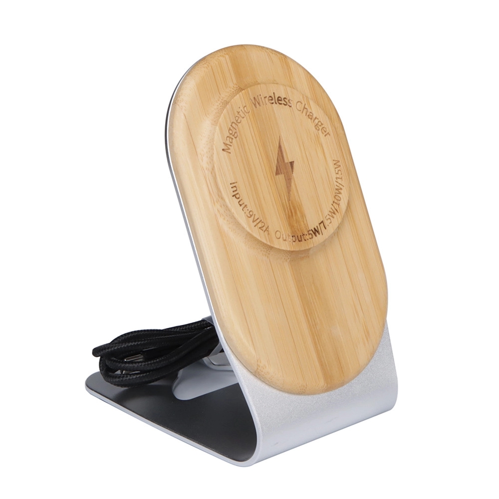 Bamboo Fast Wireless Charger 6