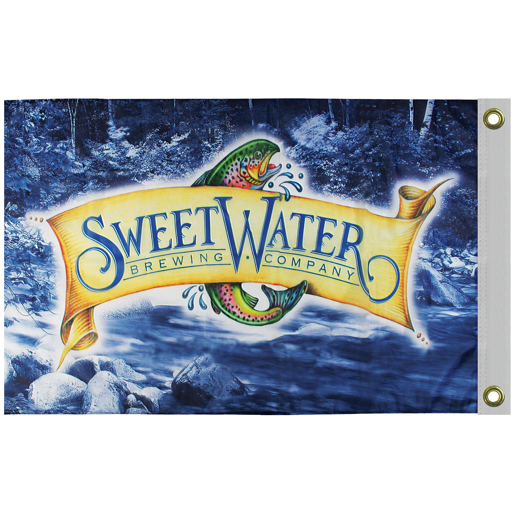 2' x 3' Standard Digitally Printed Double Sided Knit Poly Flag 2
