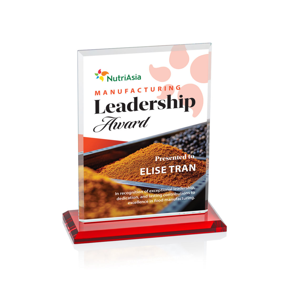Vitalia VividPrint™ Award - Red 12