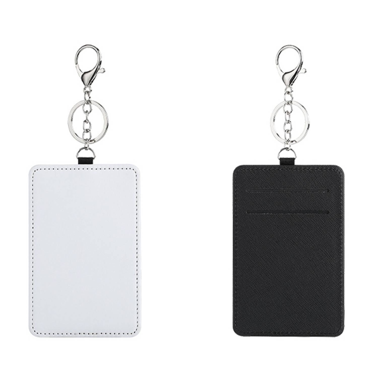 Pu Leather ld Badge Card Holder 2