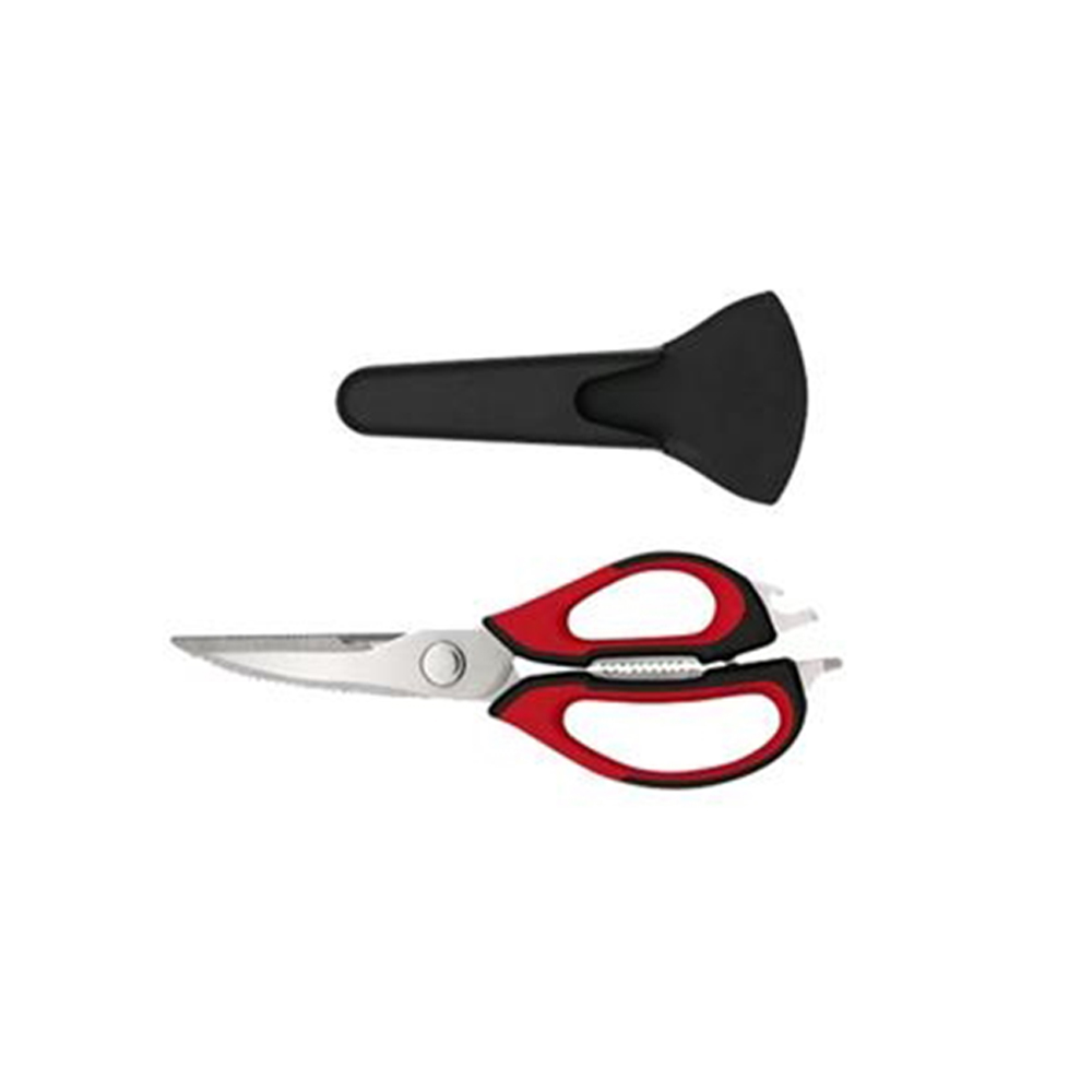 Multi Functional Kitchen Shears Fridge Scissors With Sleeve 2