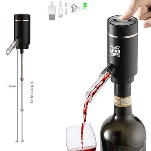 Rechargeable Electric Wine Decanter Aerator And Dispenser 3