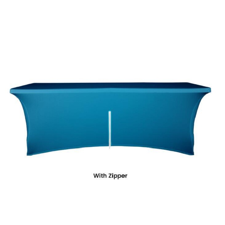 Premium Stretch Table Cover 4ft 4-Sided (Close Back) (Full-Color Dye Sublimation, Full Bleed) 5