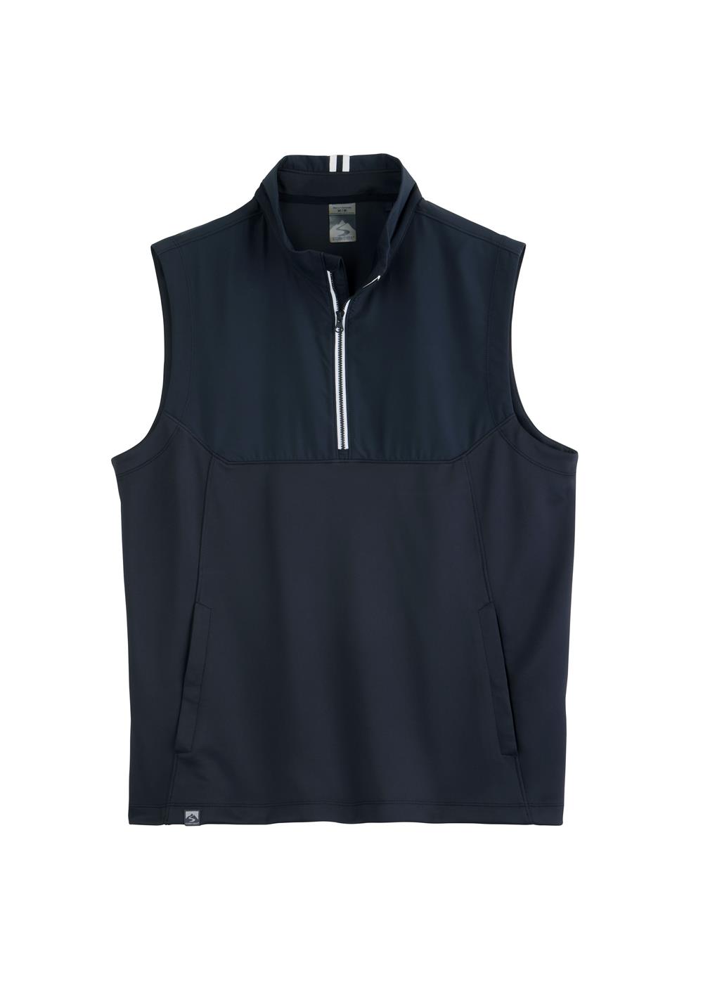 Storm Creek Men's Tiebreaker II Interlock Half Zip Vest 10