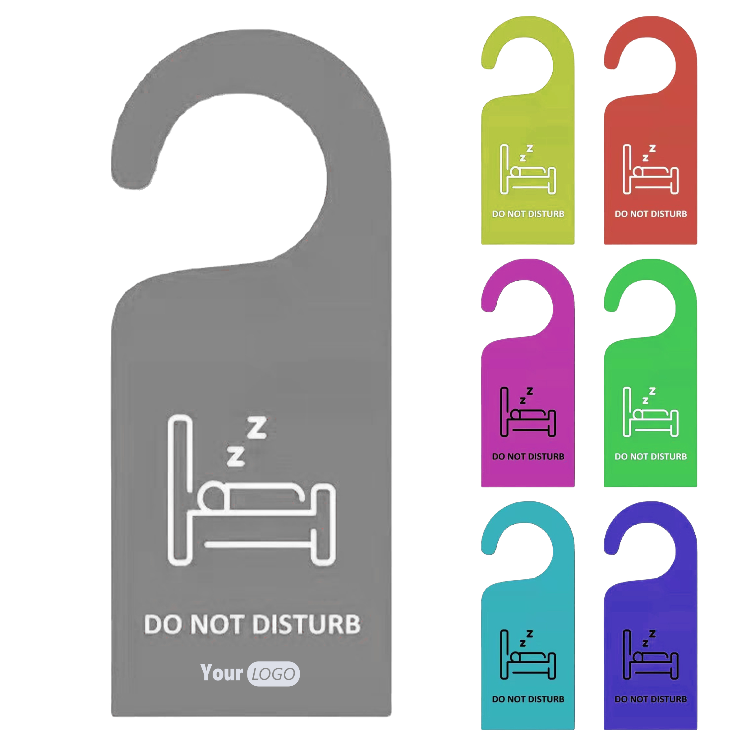 Acrylic Plastic Personalized Door Hanger 3