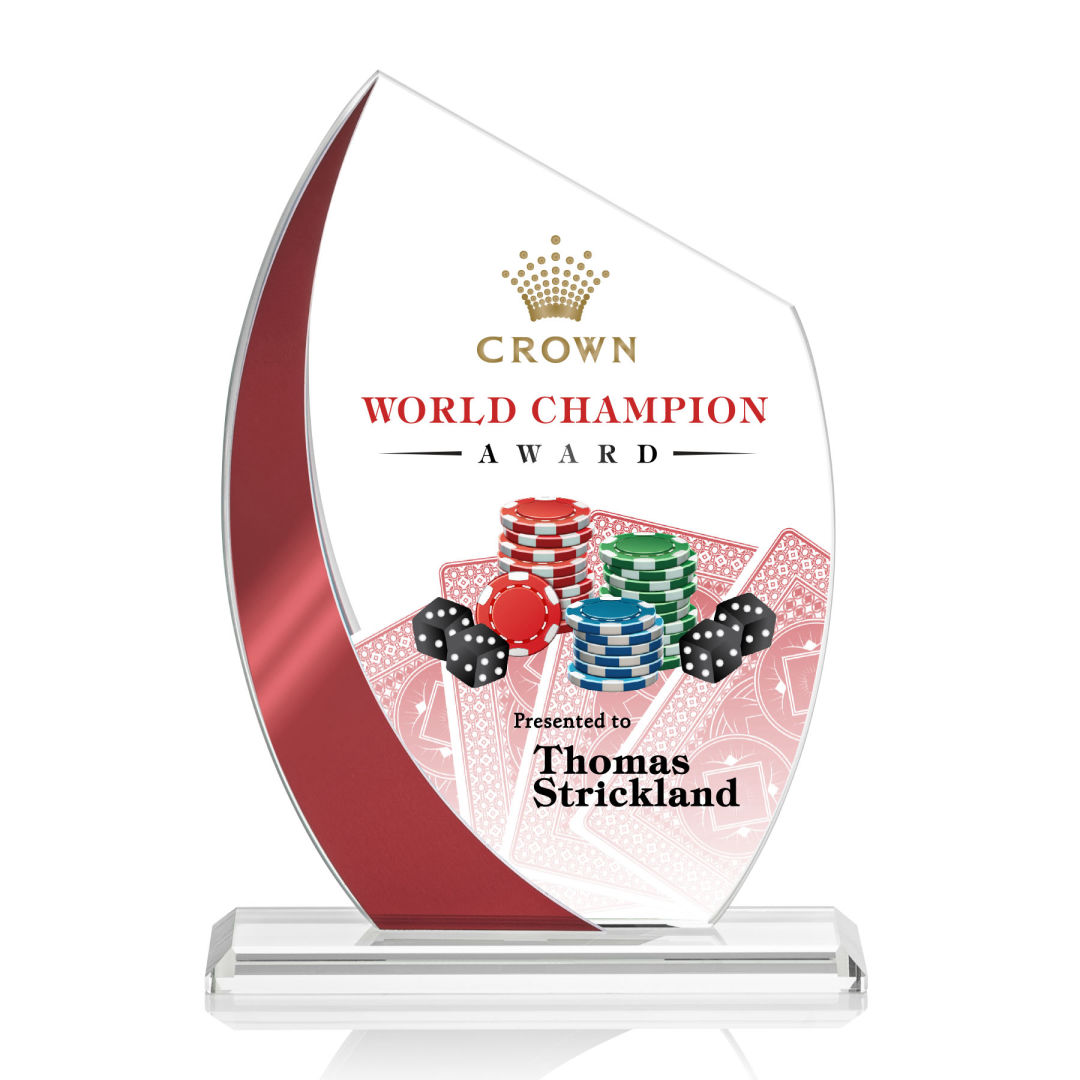 Wadebridge VividPrint™ Award - Red 3
