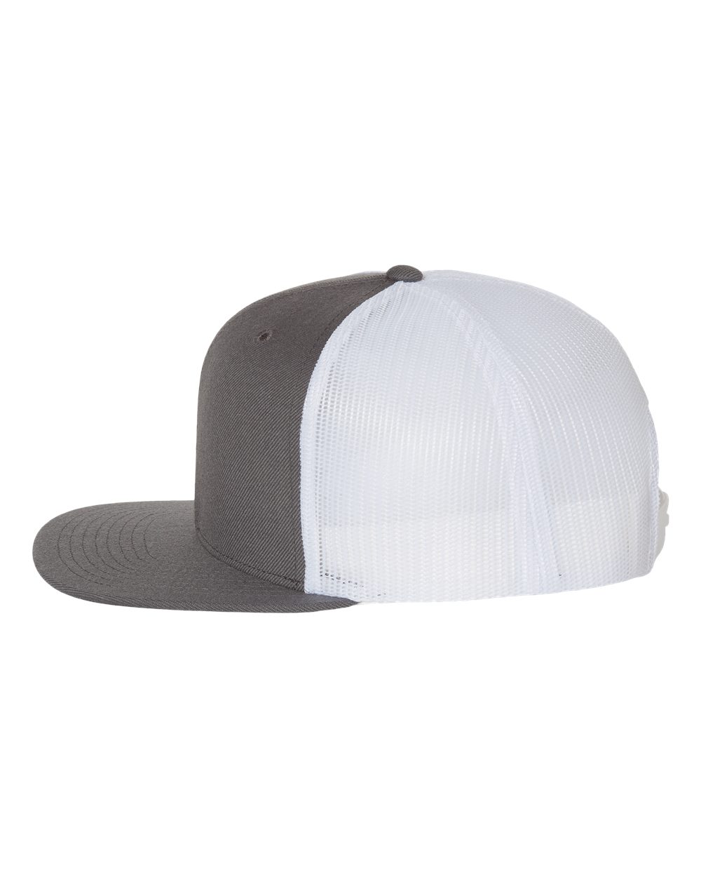 Wool Blend Flat Bill Trucker Cap - 511 14