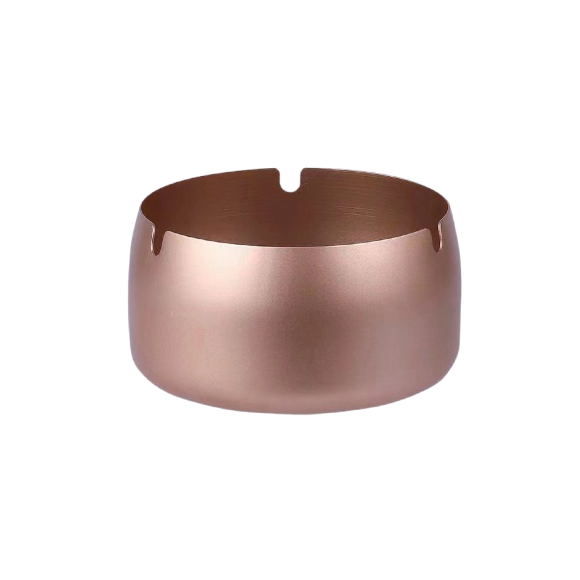 MOQ 50 Deluxe Stainless Steel Round Ashtray 1