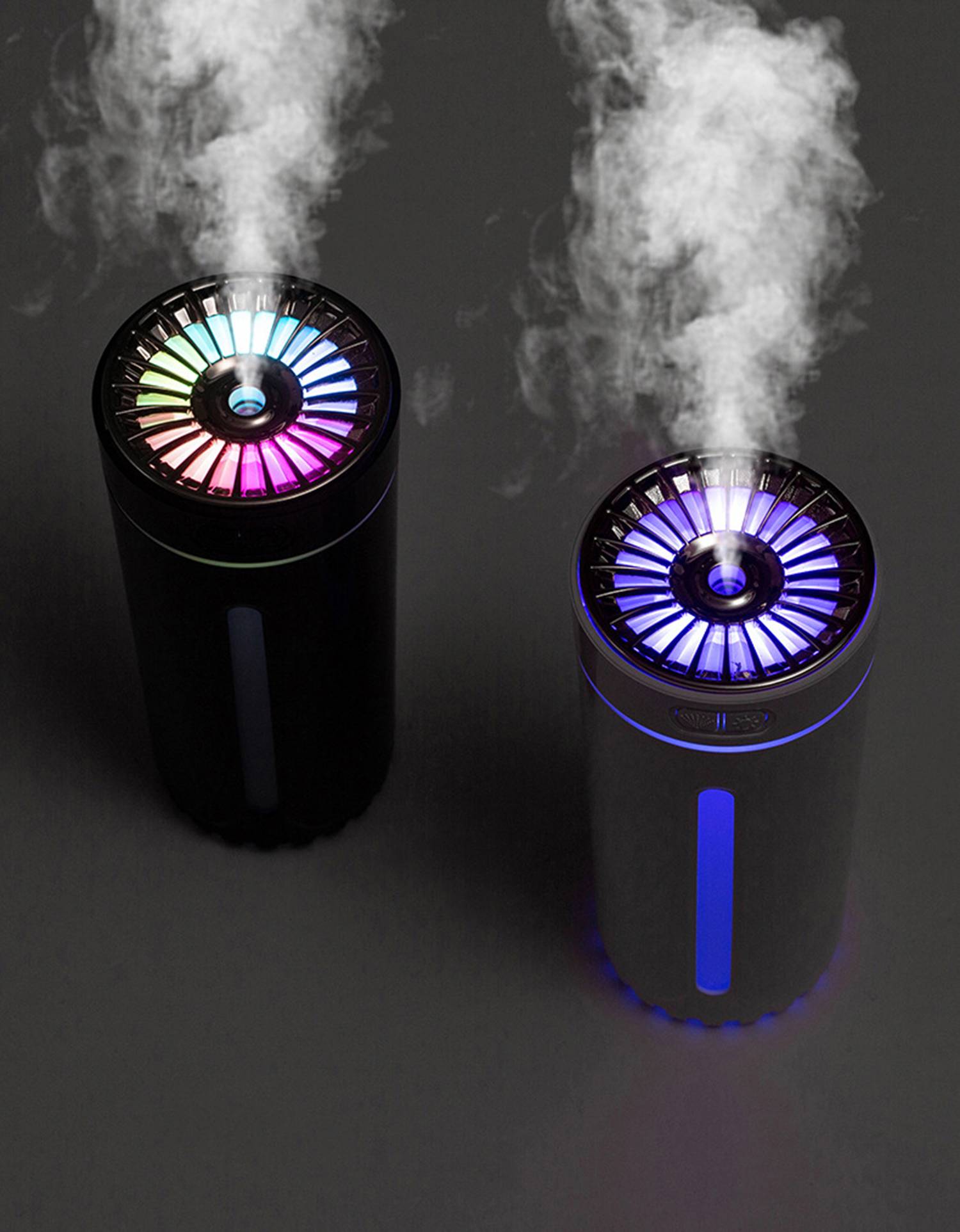 Colorful Night Light Super Quiet Car Humidifier 3