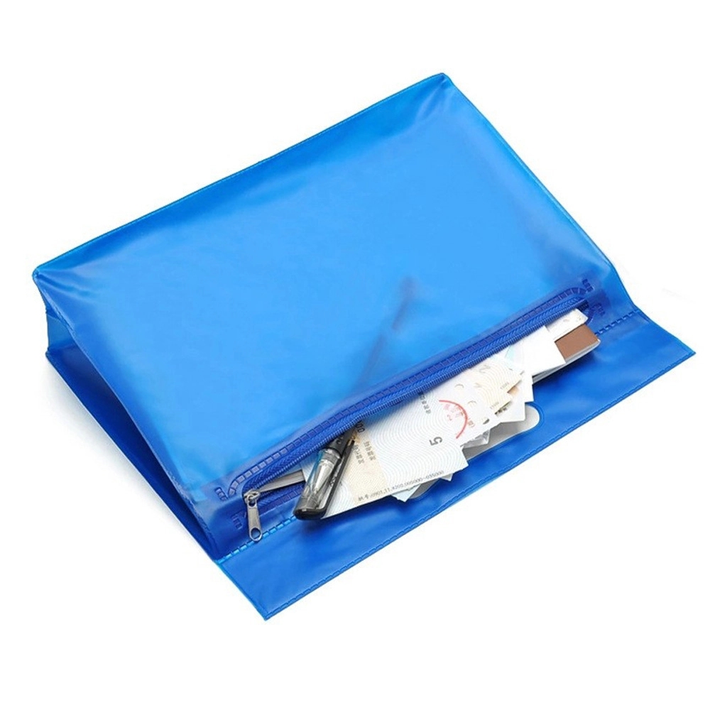 Vinyl Travel Pouch With Zipper 2