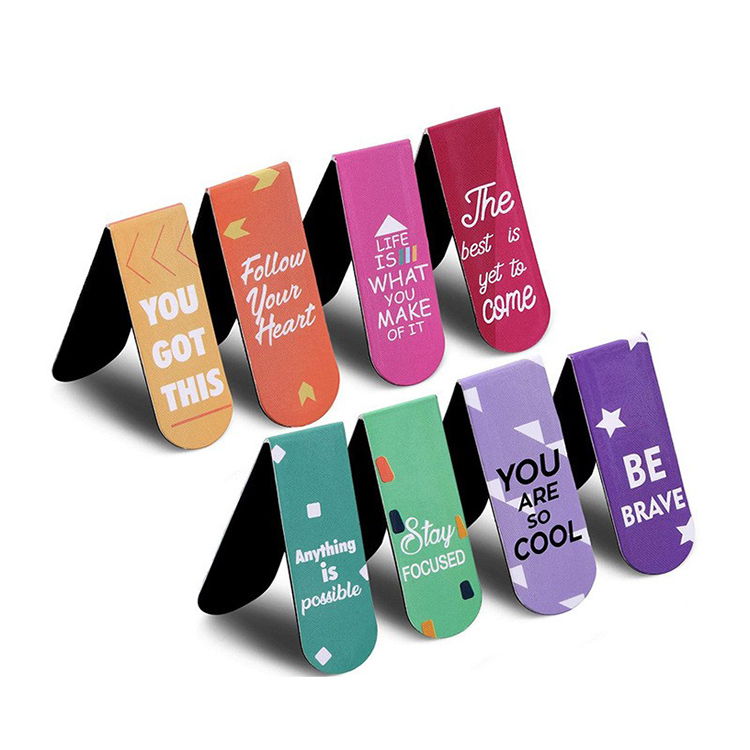 Colorful Folding Magnetic Bookmark