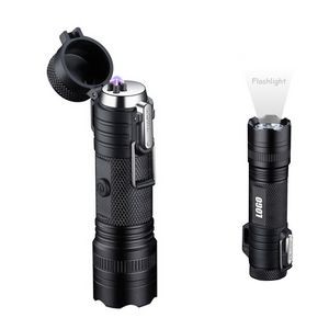 Water Resistant Lighter With Built In Flashlight 24