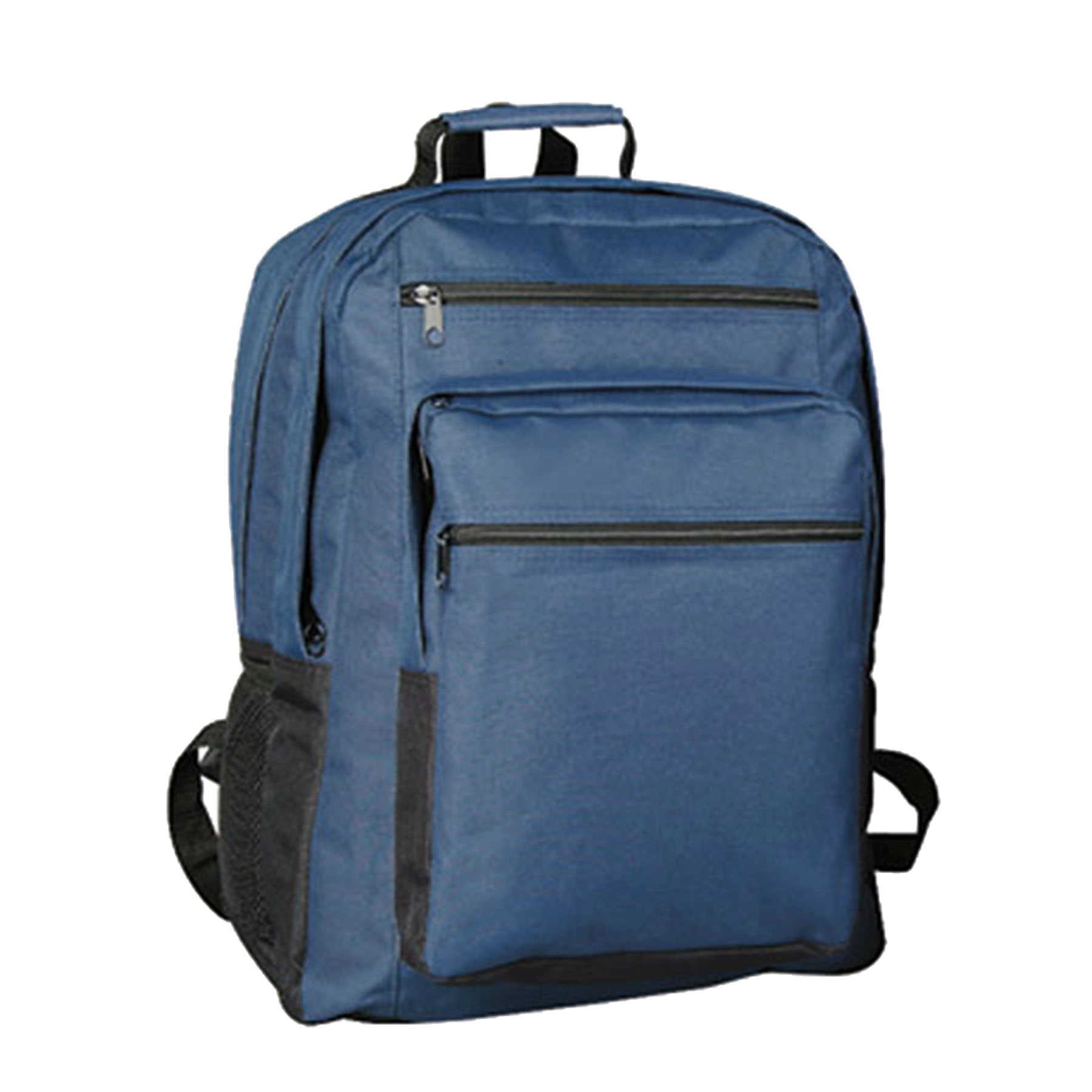 600D Polyester Deluxe Backpack w/2 Side Mesh Pockets 4