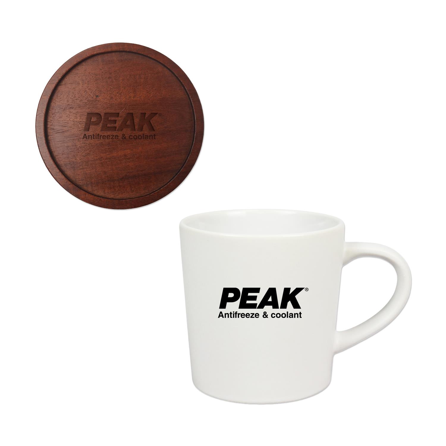 16 Oz. Ceramic Mug with Lid/Coaster 4