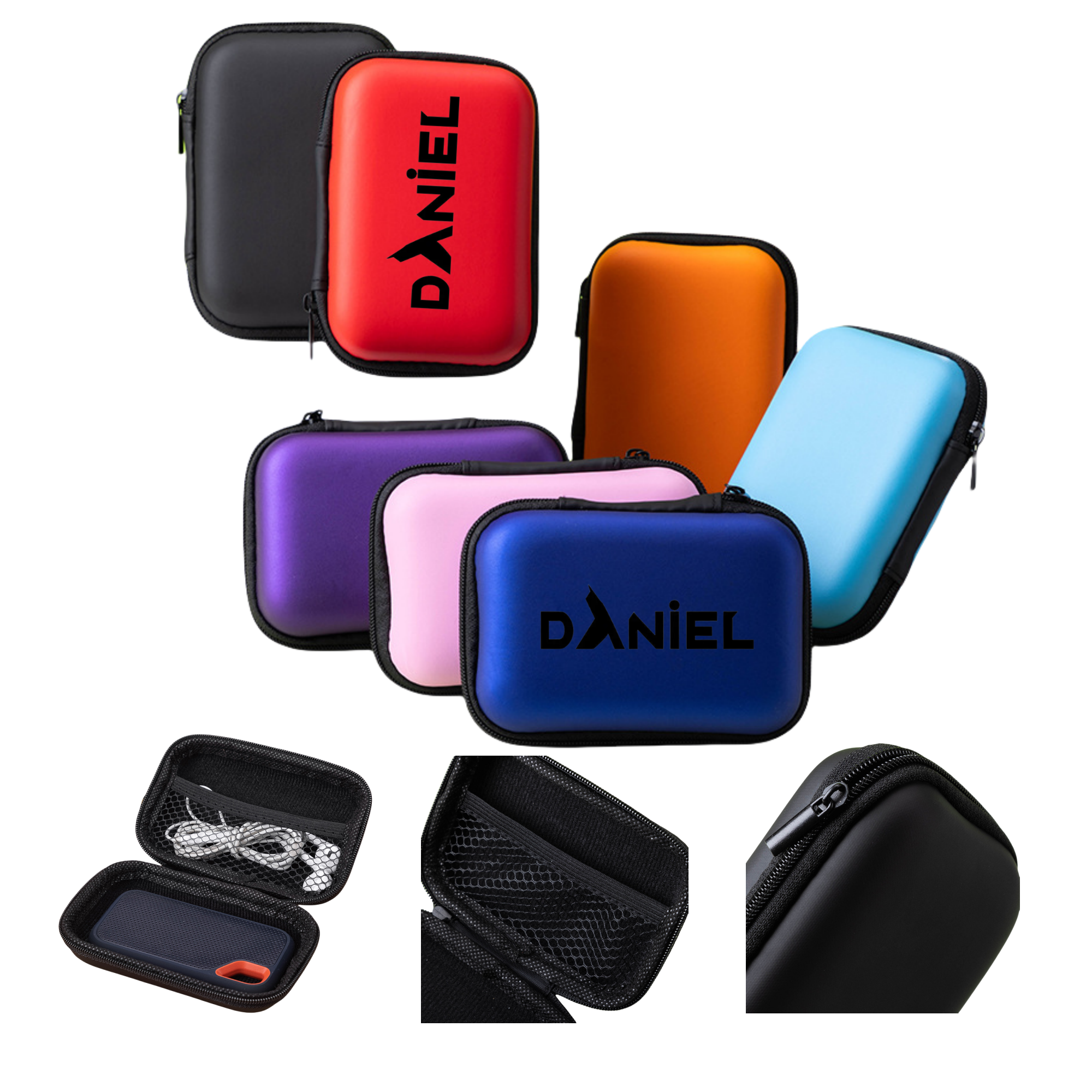 Earphone Cable Organizer Pouch 2