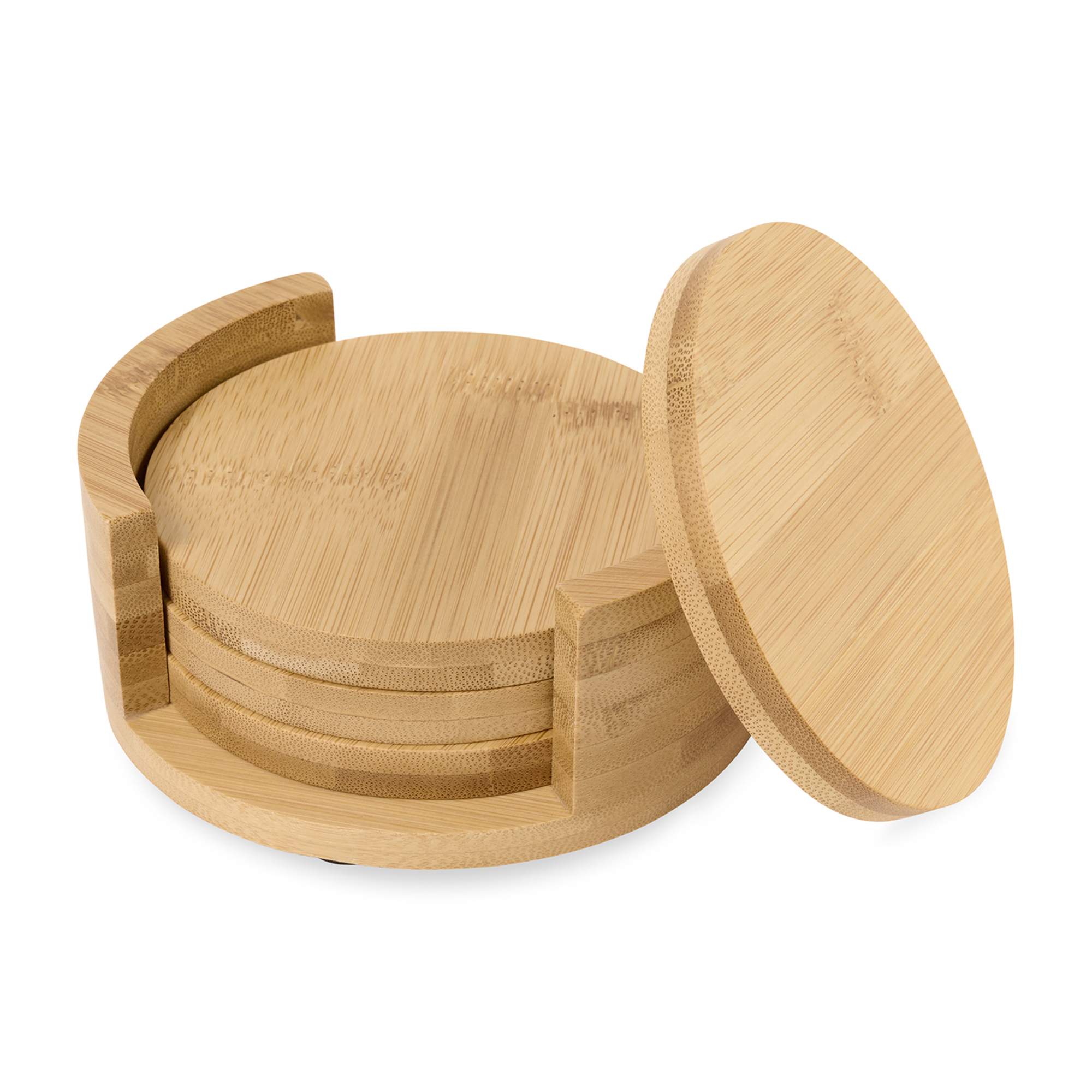 Bamboo Coaster Set 1