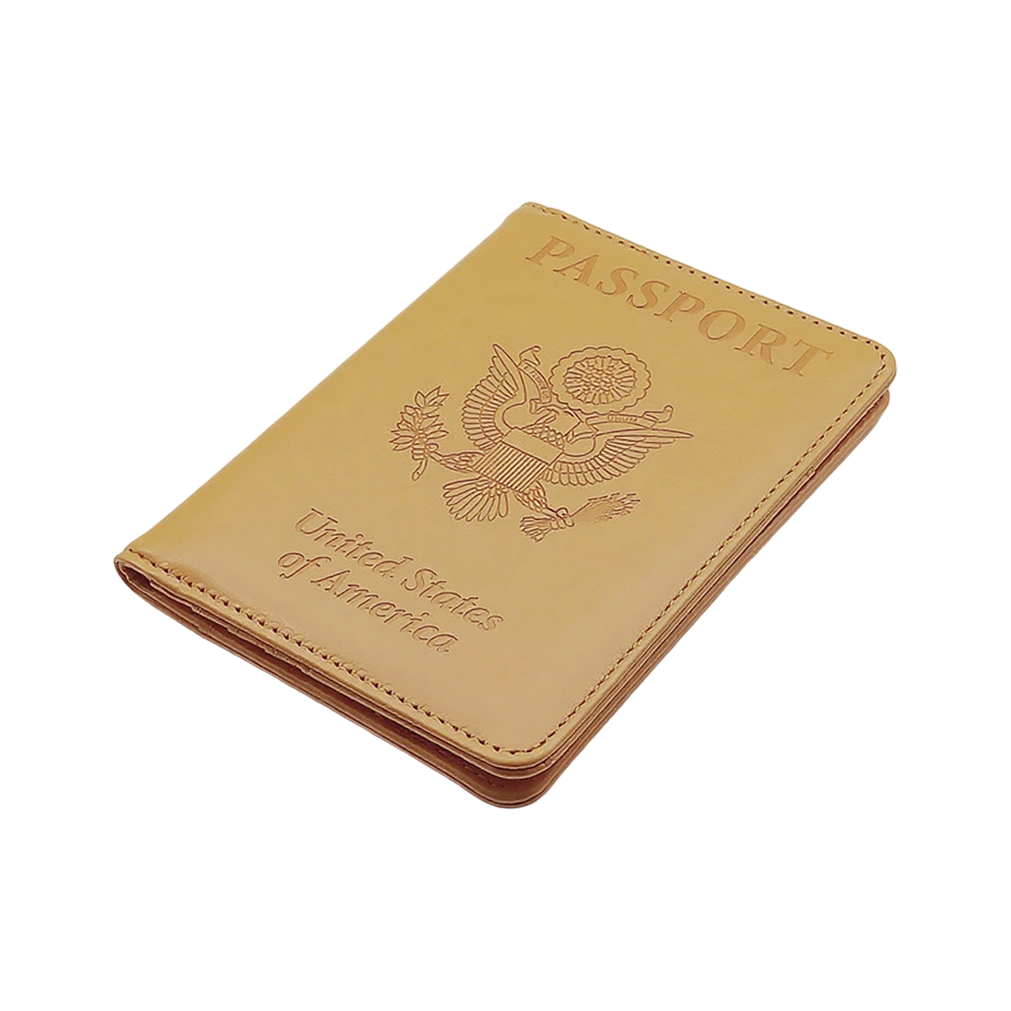 PU Leather Passport Wallet With RFID Blocking 5.5" By 4.1" 14
