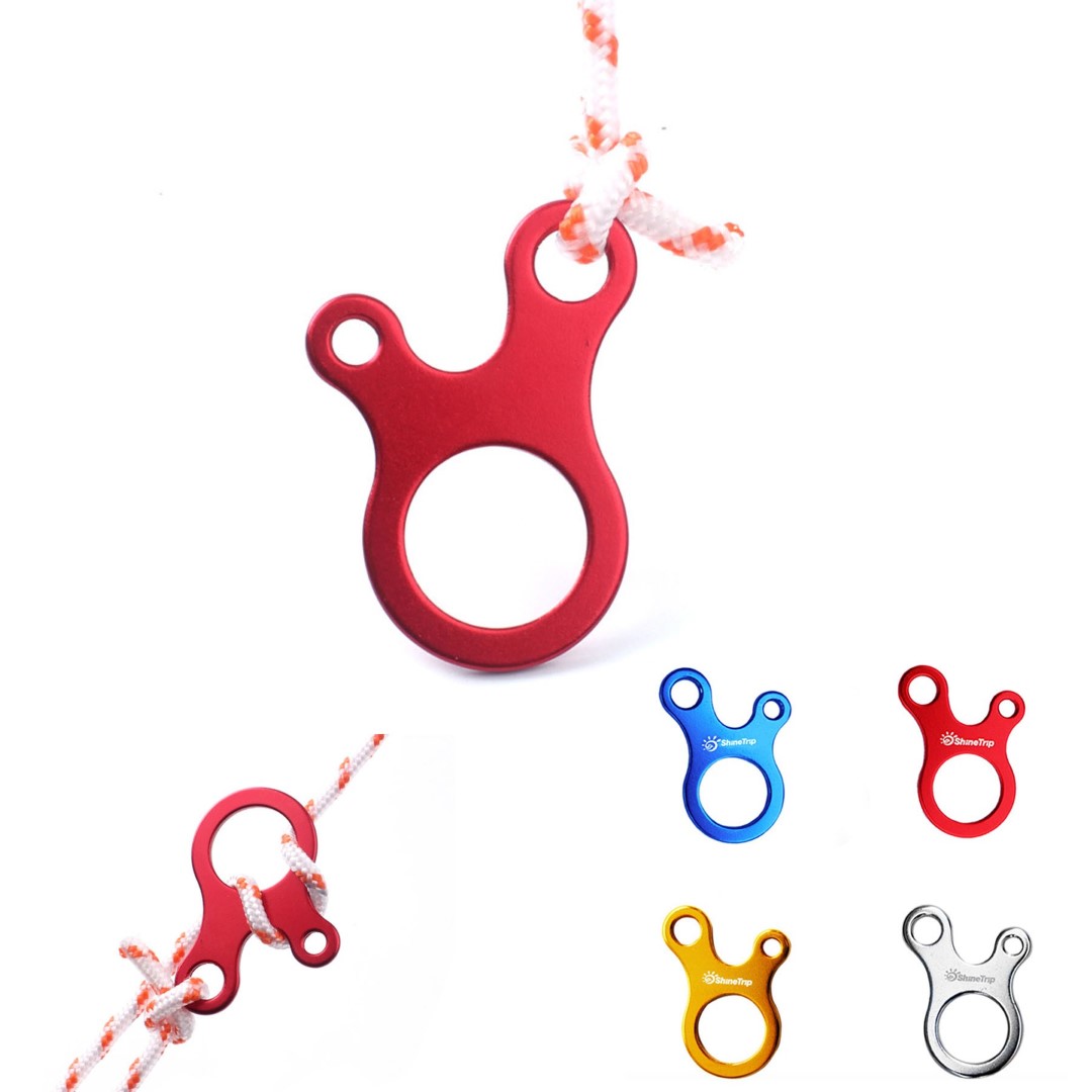 Outdoor Snail Shaped Fast Knot Rope Carabiner 2