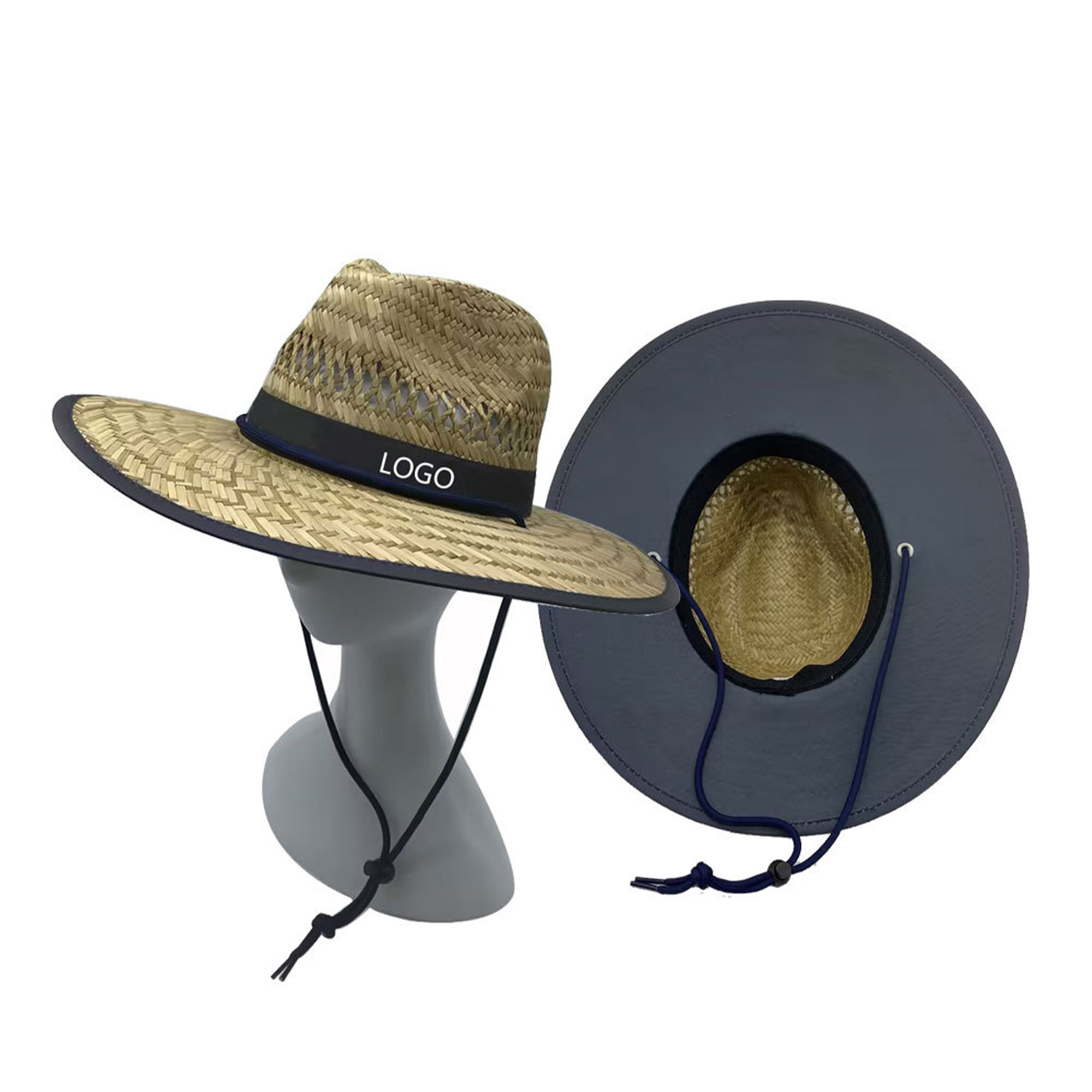 Sun Protection Beach Straw Hat 2