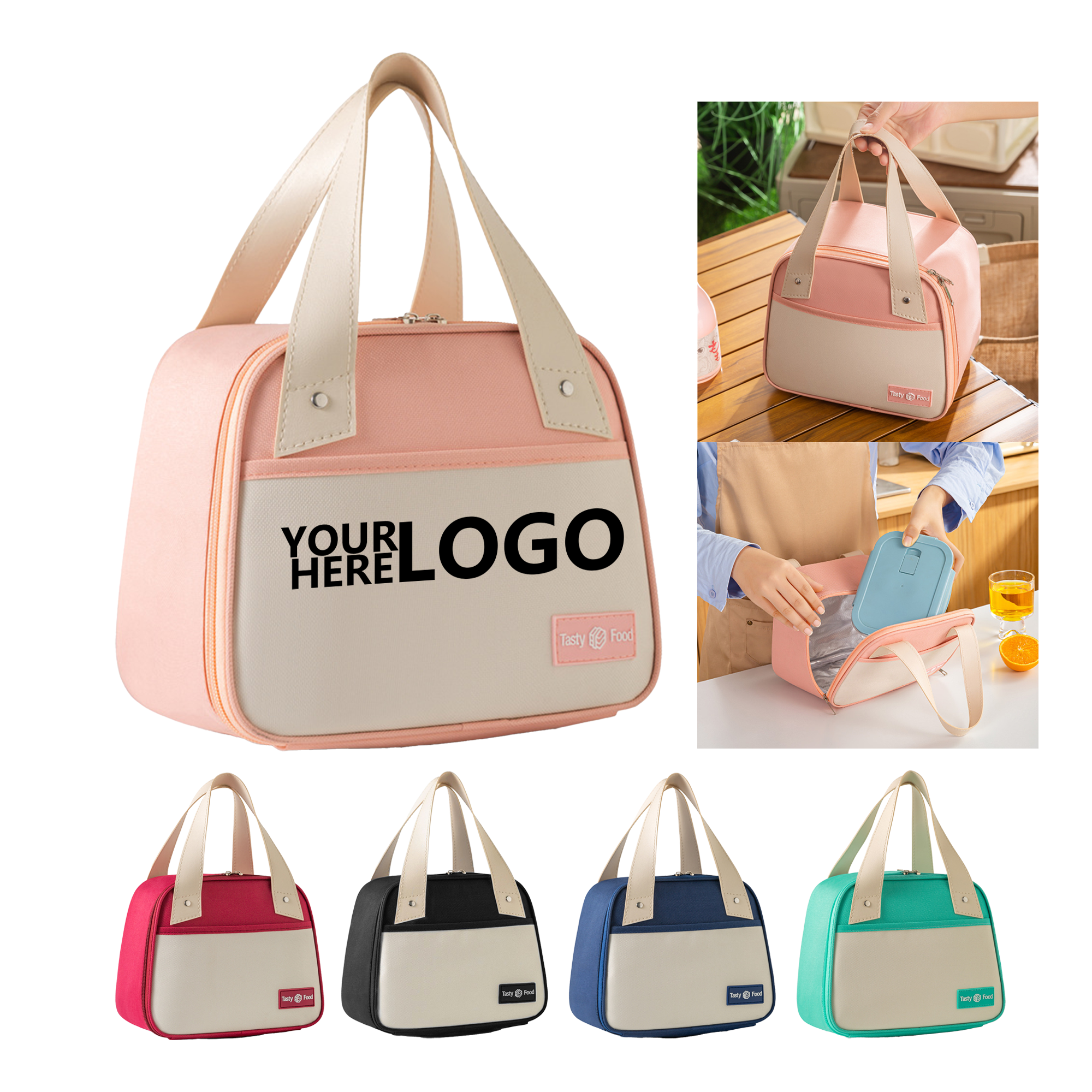 Aluminum Foil-Lined Oxford Tote Bag 2