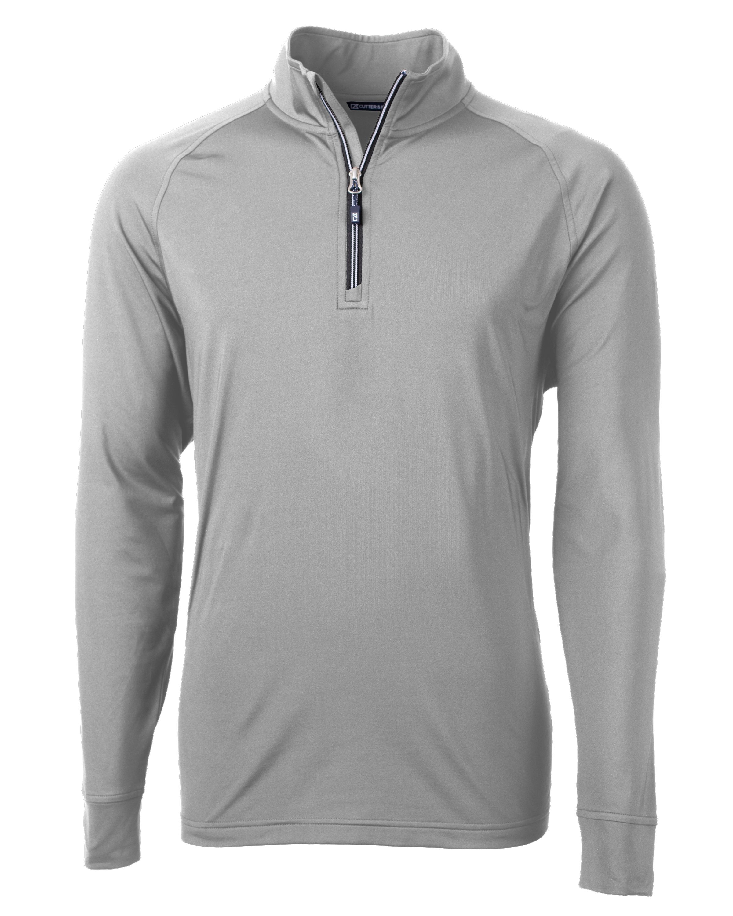 Cutter & Buck Adapt Recycled Soft Knit Stretch  Mens Quarter Zip Pullover 124