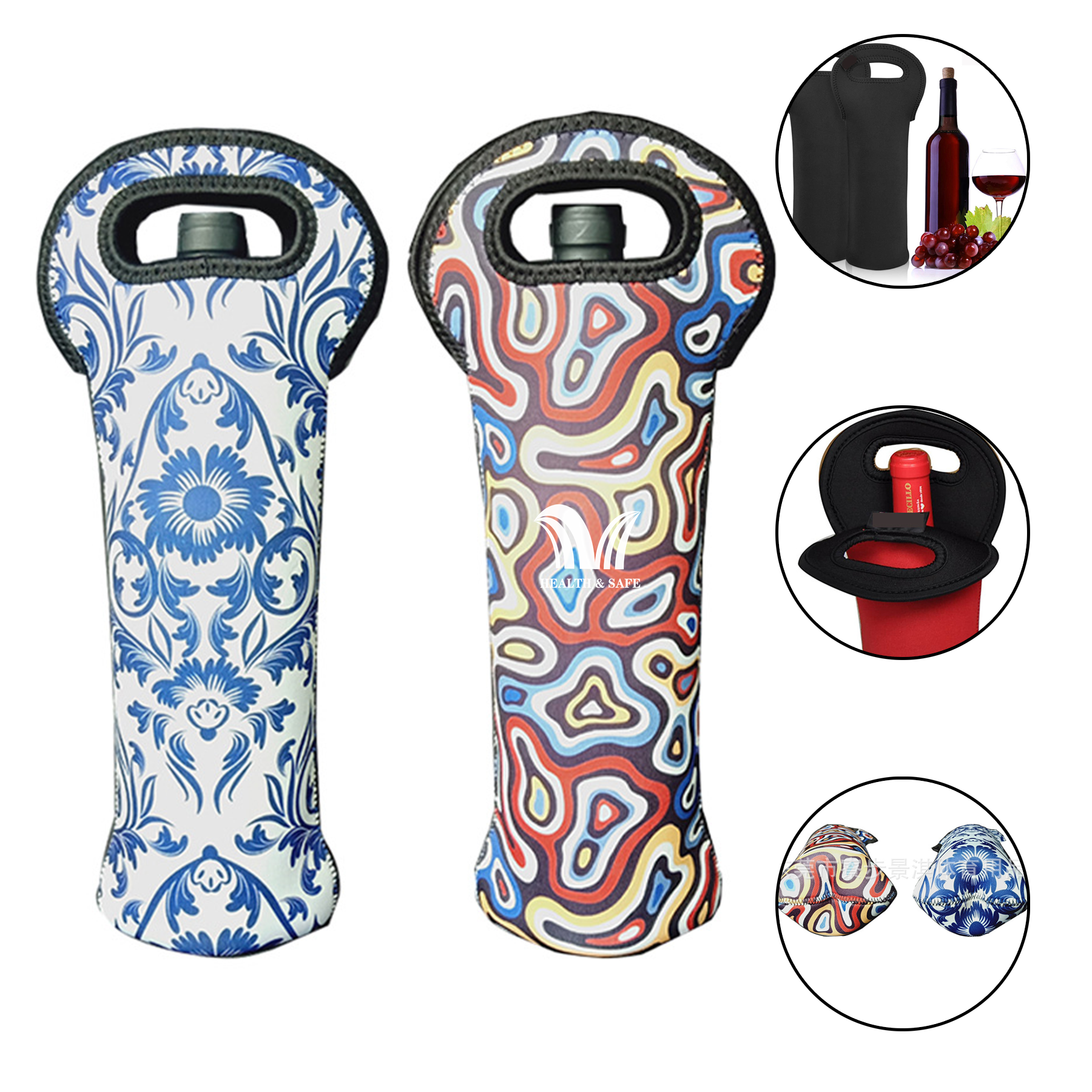 Wine Bag Tote Holder Cover 1