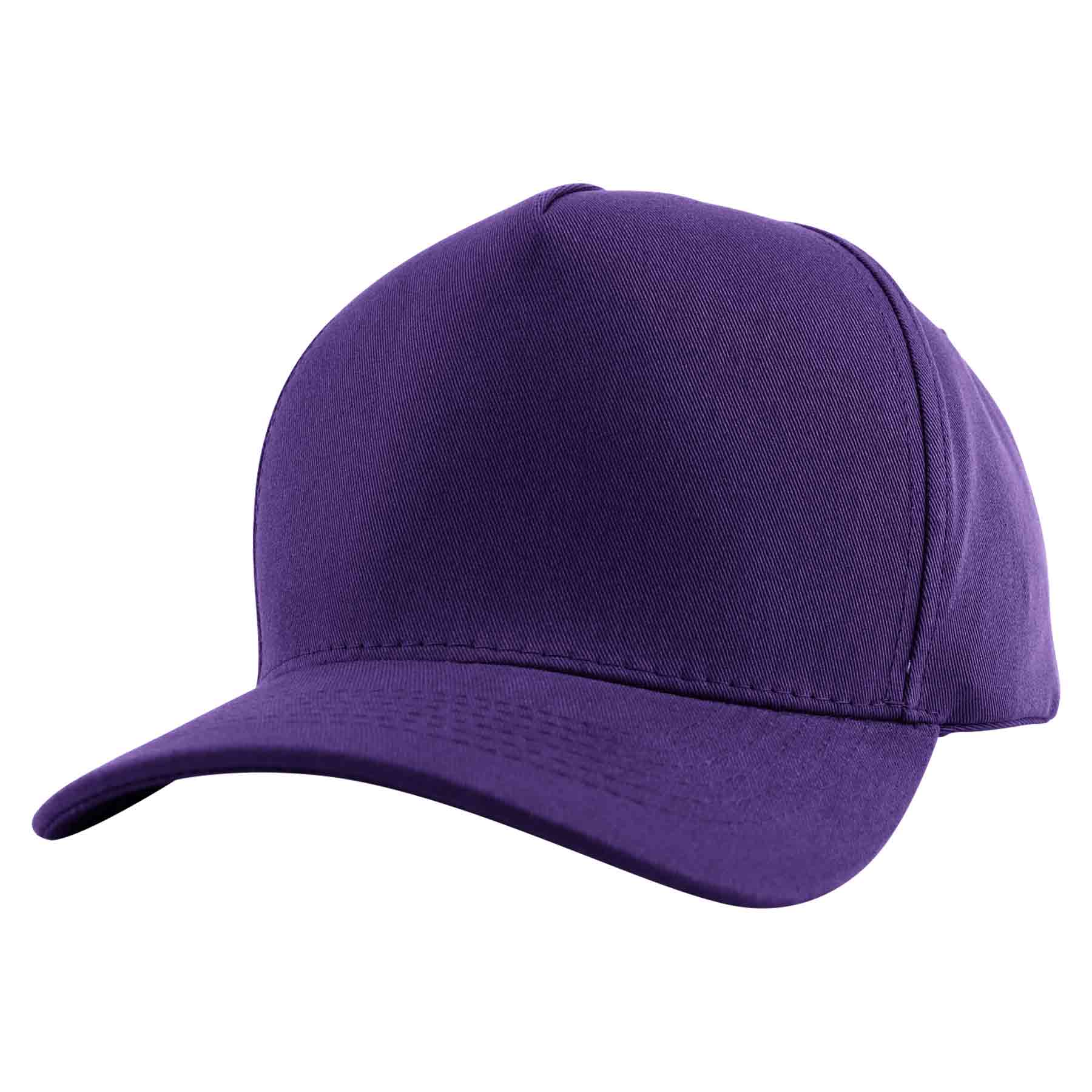 Cotton Twill 5 Panel Mid Profile Structured Baseball Cap 13