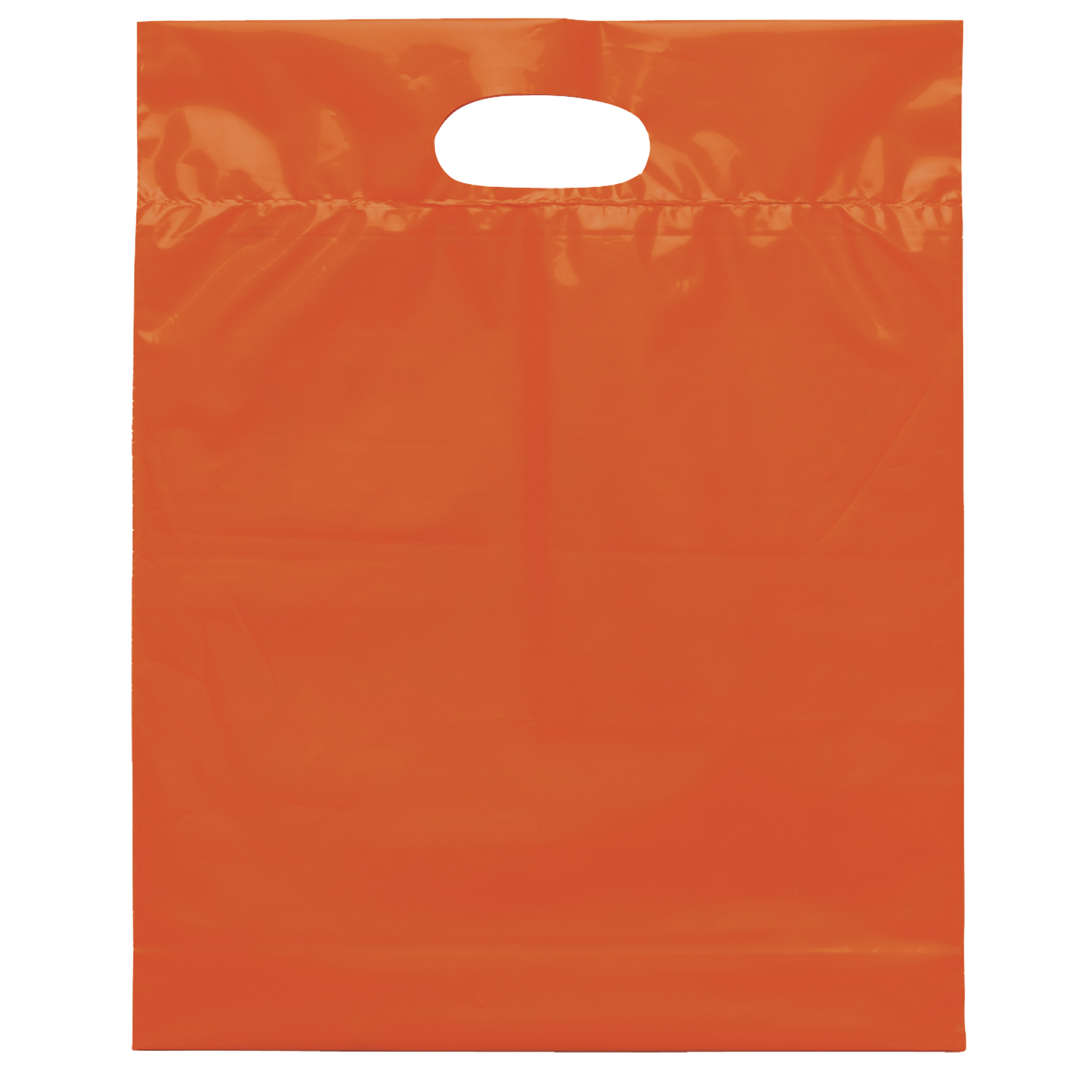 Die Cut Handle Bag - 12W x 15H x 3 - Flexo Ink Print 29