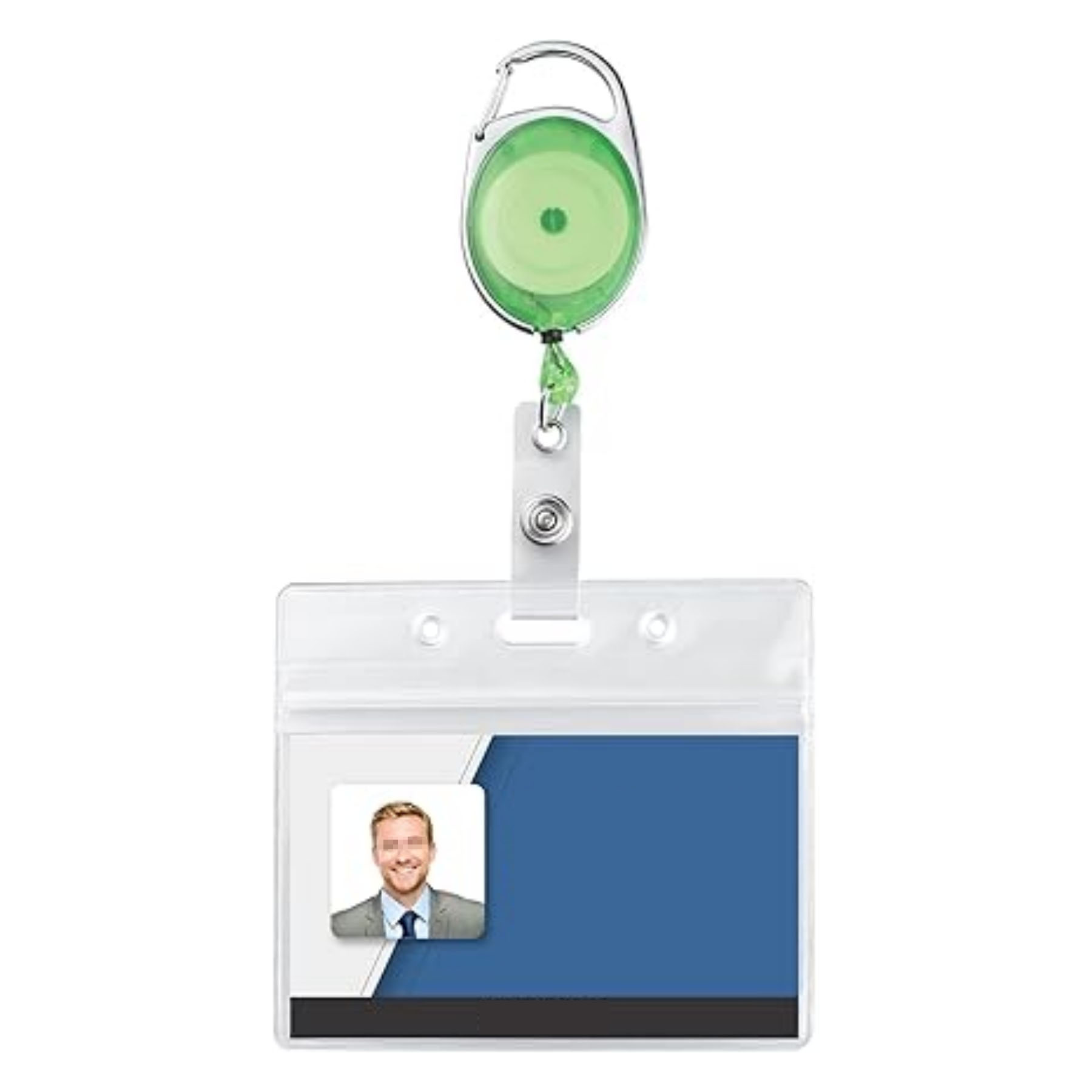 ID Badge Keyring Clip 9