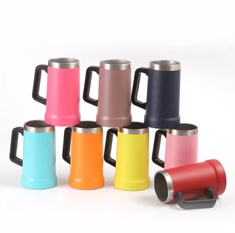 24Oz Stainless Steel Tumbler With Handle 2