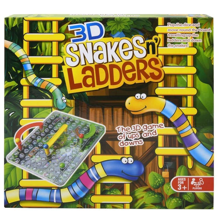 Snakes n' Ladders 3D Board Game 1