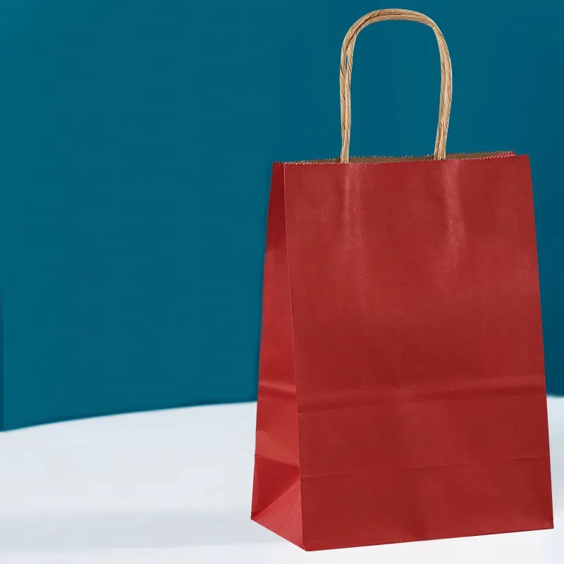 Custom Kraft Paper Shopping Bag 4