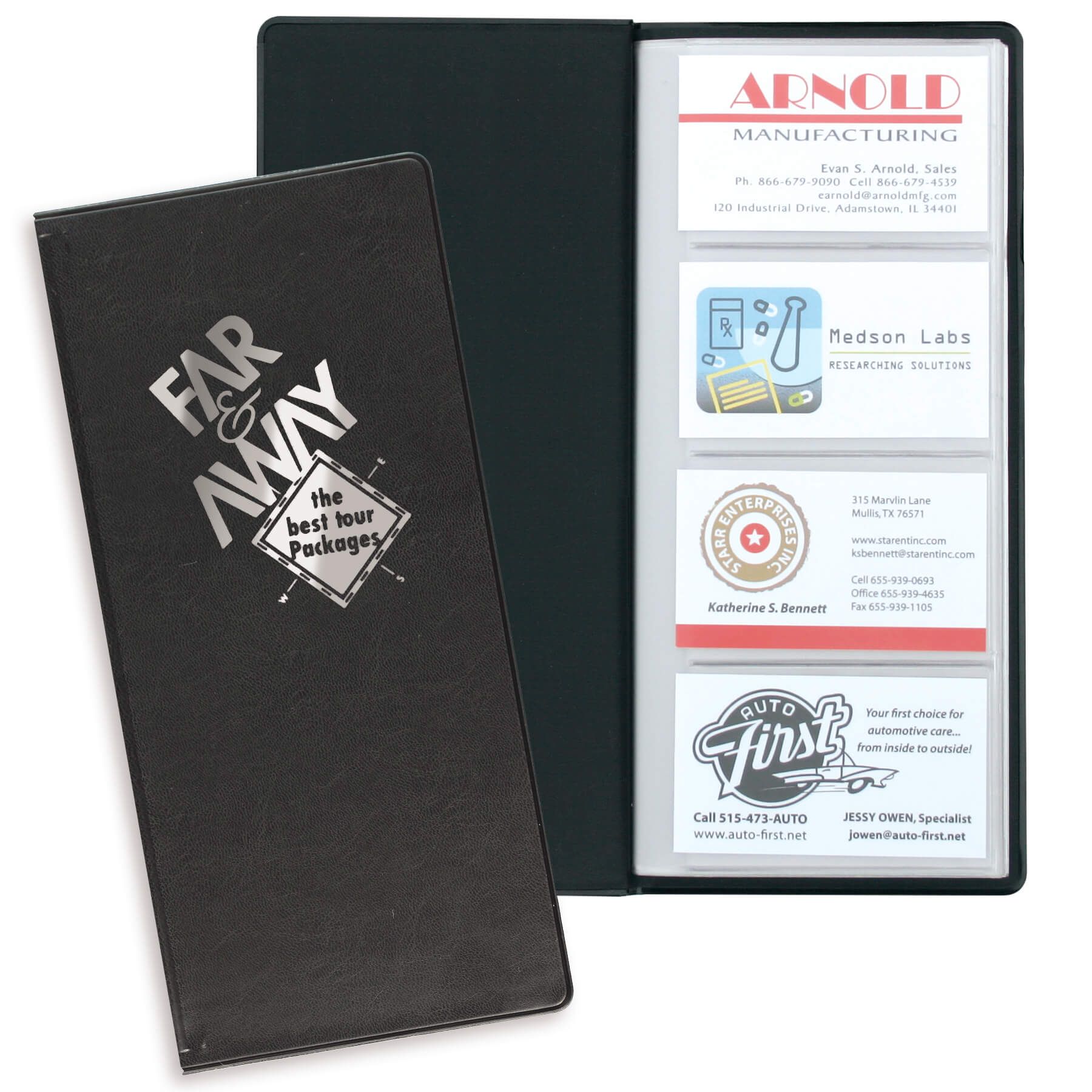 Executive Business Card Holder - 96 Cards 4