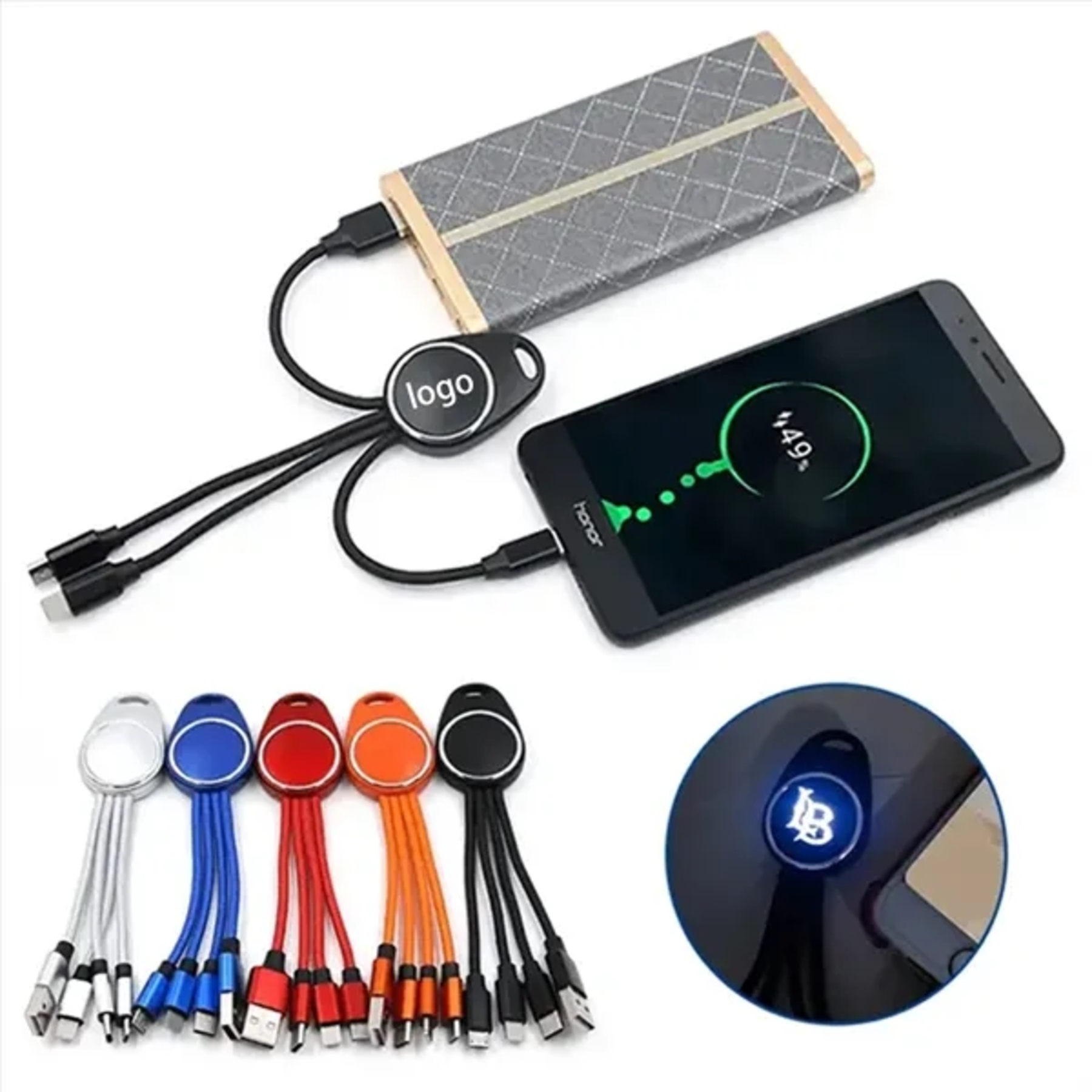 3 in 1 Light-up Charging Cable 2