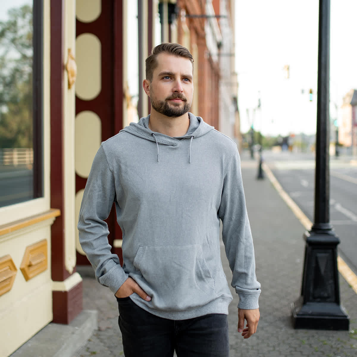 Stormtech Men's Ashburn Pullover Hoody, custom hoodie or sweatshirt with logo imprint 16