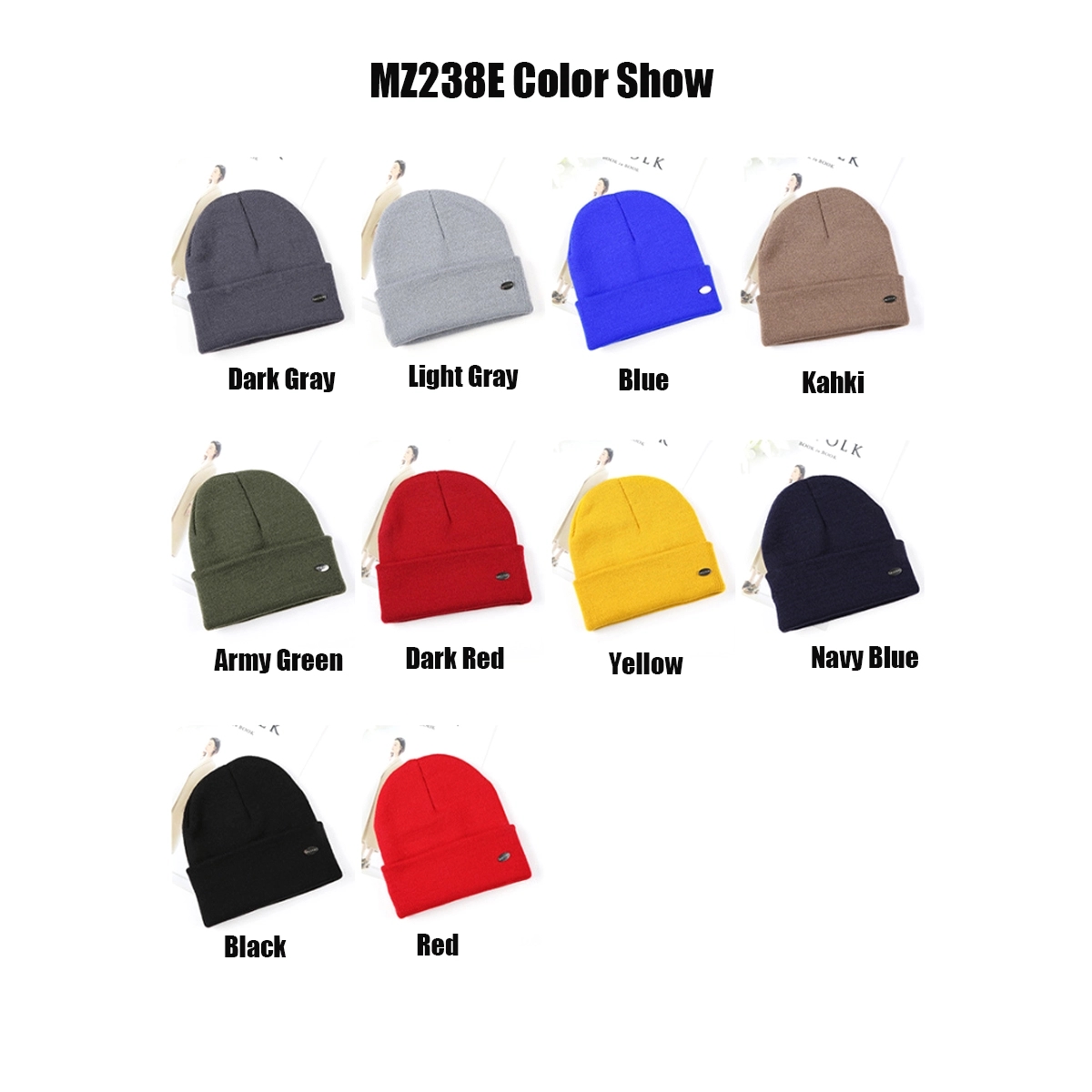 Women And Girls Winter Knitted Beanie Hat 4