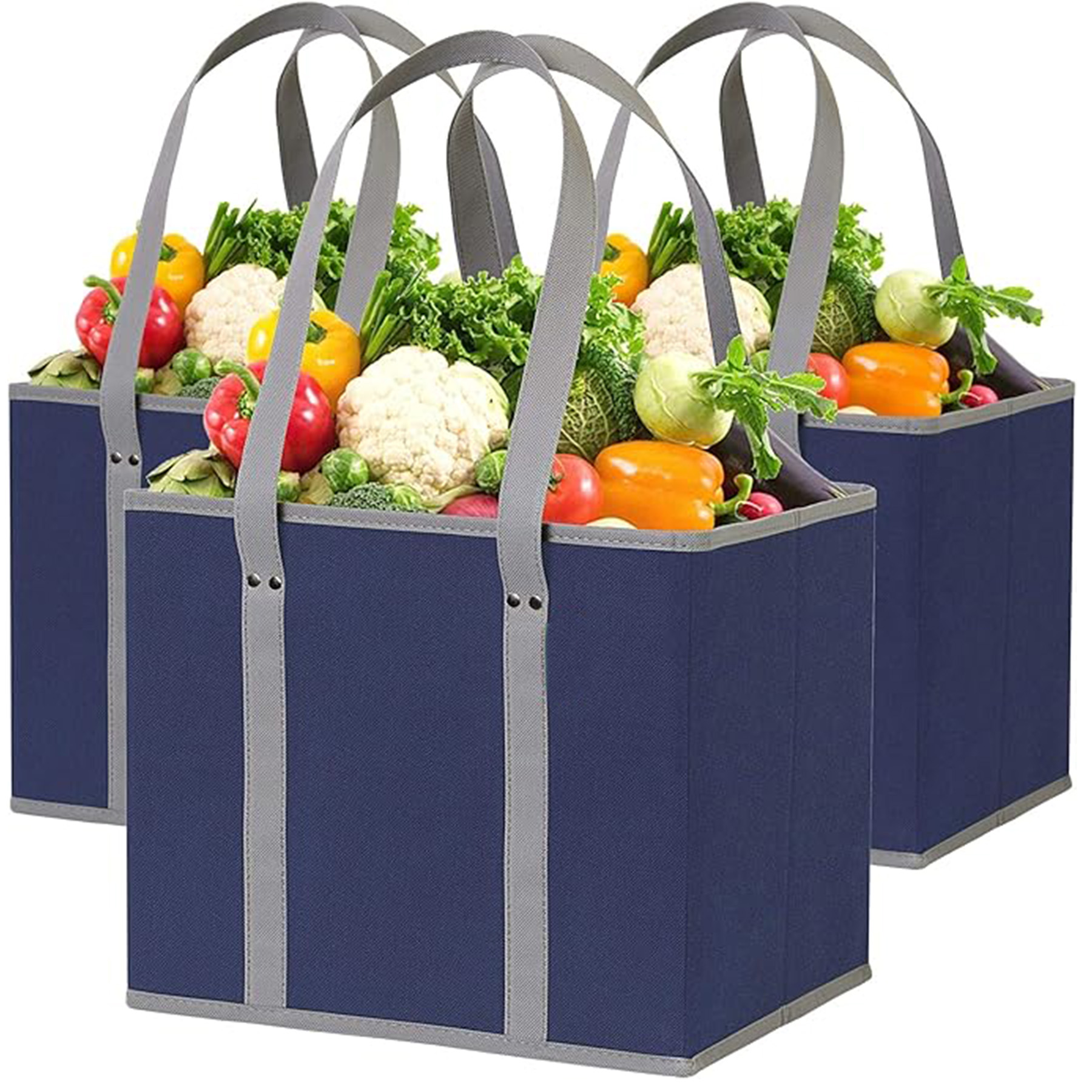 Large Reusable Shopping Bags, custom tote bag with logo imprint 7