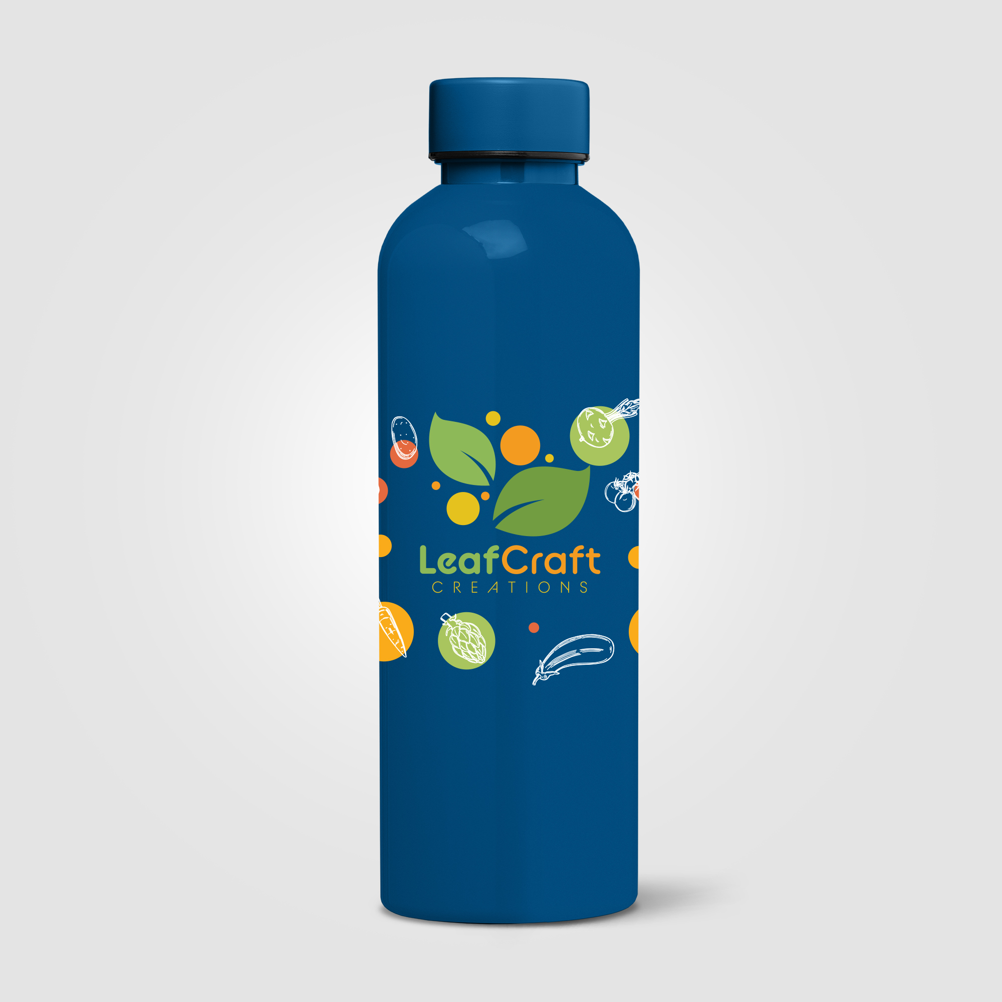 Norden rPET Glossy Monochrome Leakproof Bottle – 23oz 25