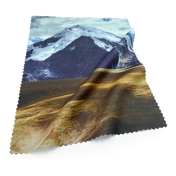 6" x 6" Silky Soft Micro Fiber Cloth - Full Color 2