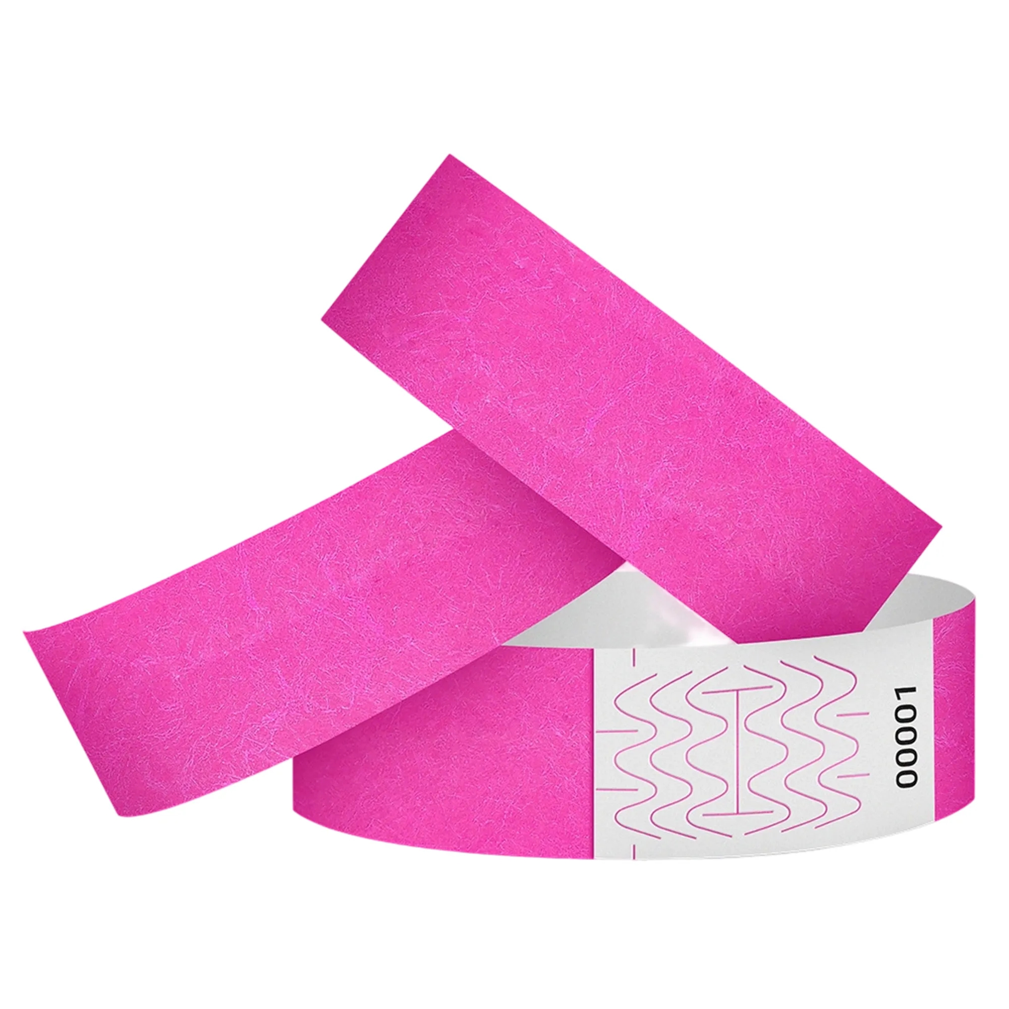 Disposable Waterproof Wristband with Anti-Tamper Code 8